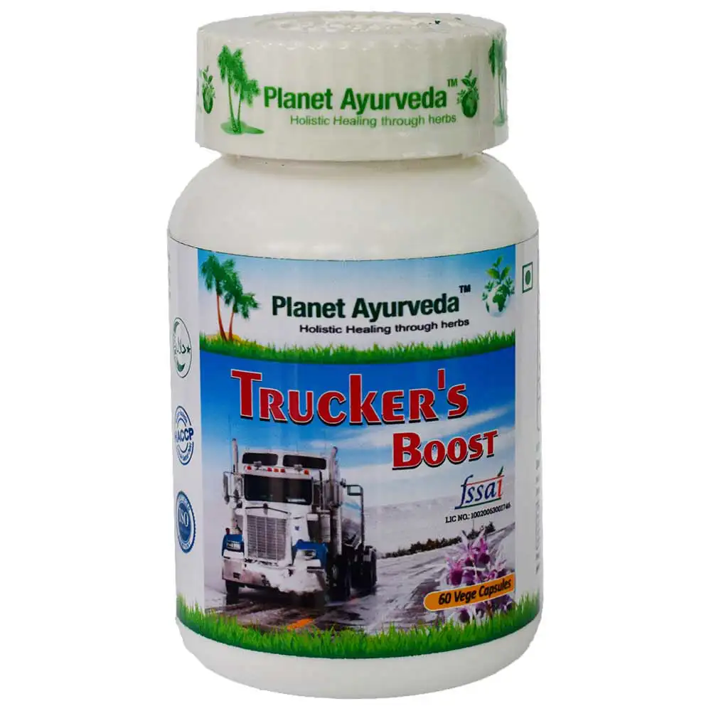 Planet Ayurveda Trucker's Boost,  60 veggie capsule(s)