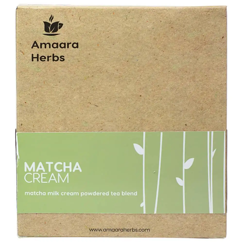 Amaara Herbs Matcha Green Tea,  50 g  Peach