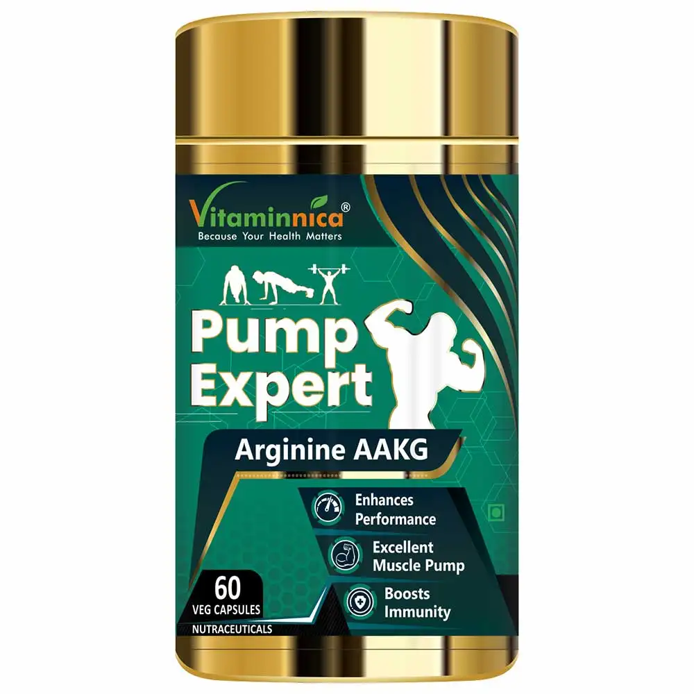 Vitaminnica Pump Expert AAKG,  60 veggie capsule(s)