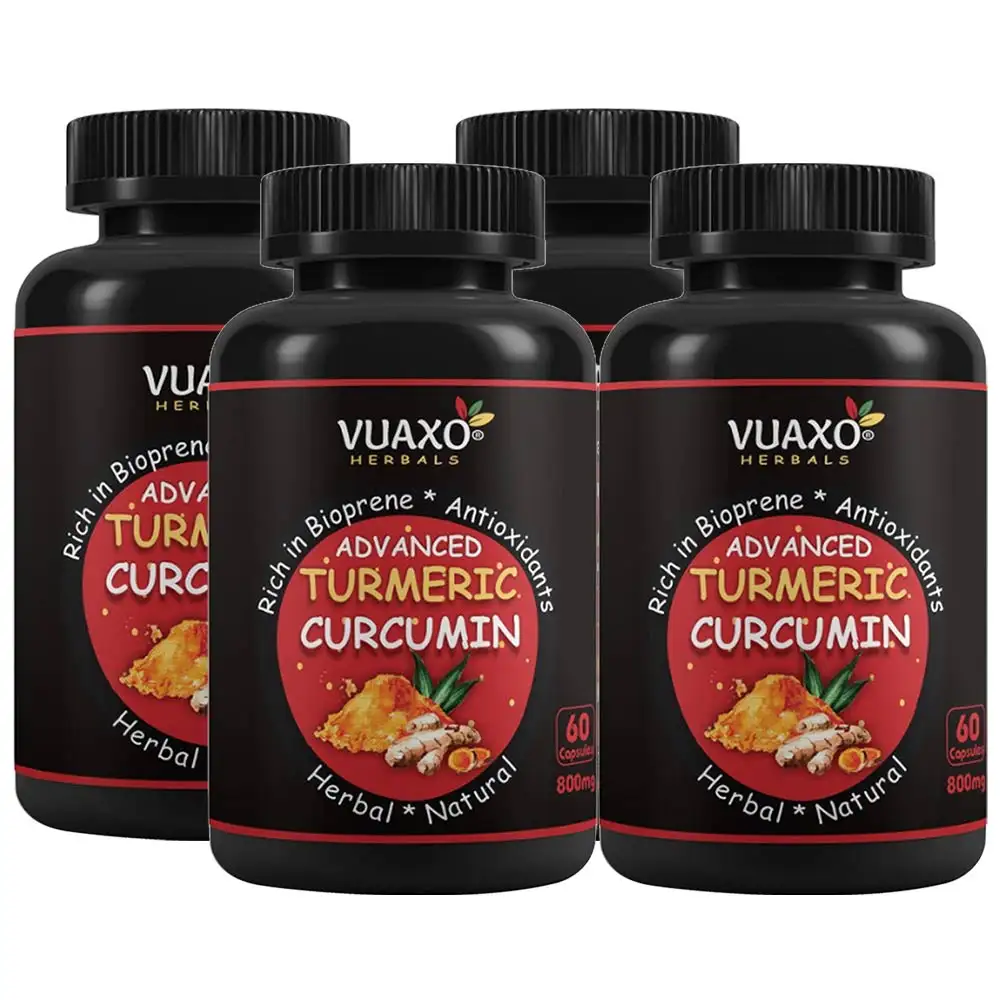 Vuaxo Advanced Turmeric Curcumin,  240 capsules