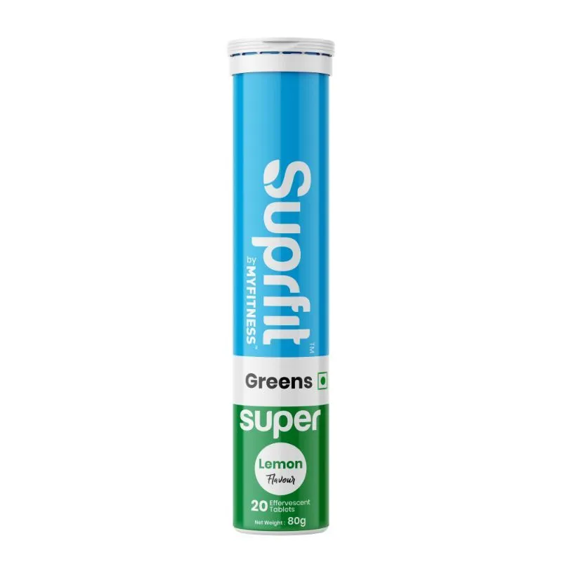 Suprfit Effervescent Tablets- Greens