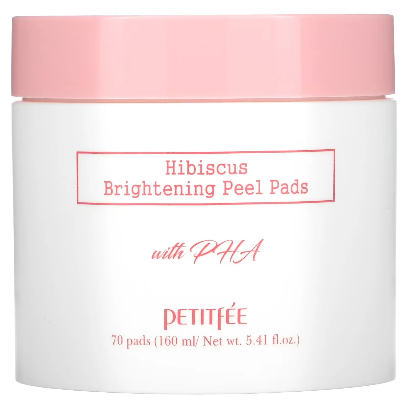 Hibiscus Brightening Peel Pads, 70 Pads, 5.41 fl.oz (160 ml)