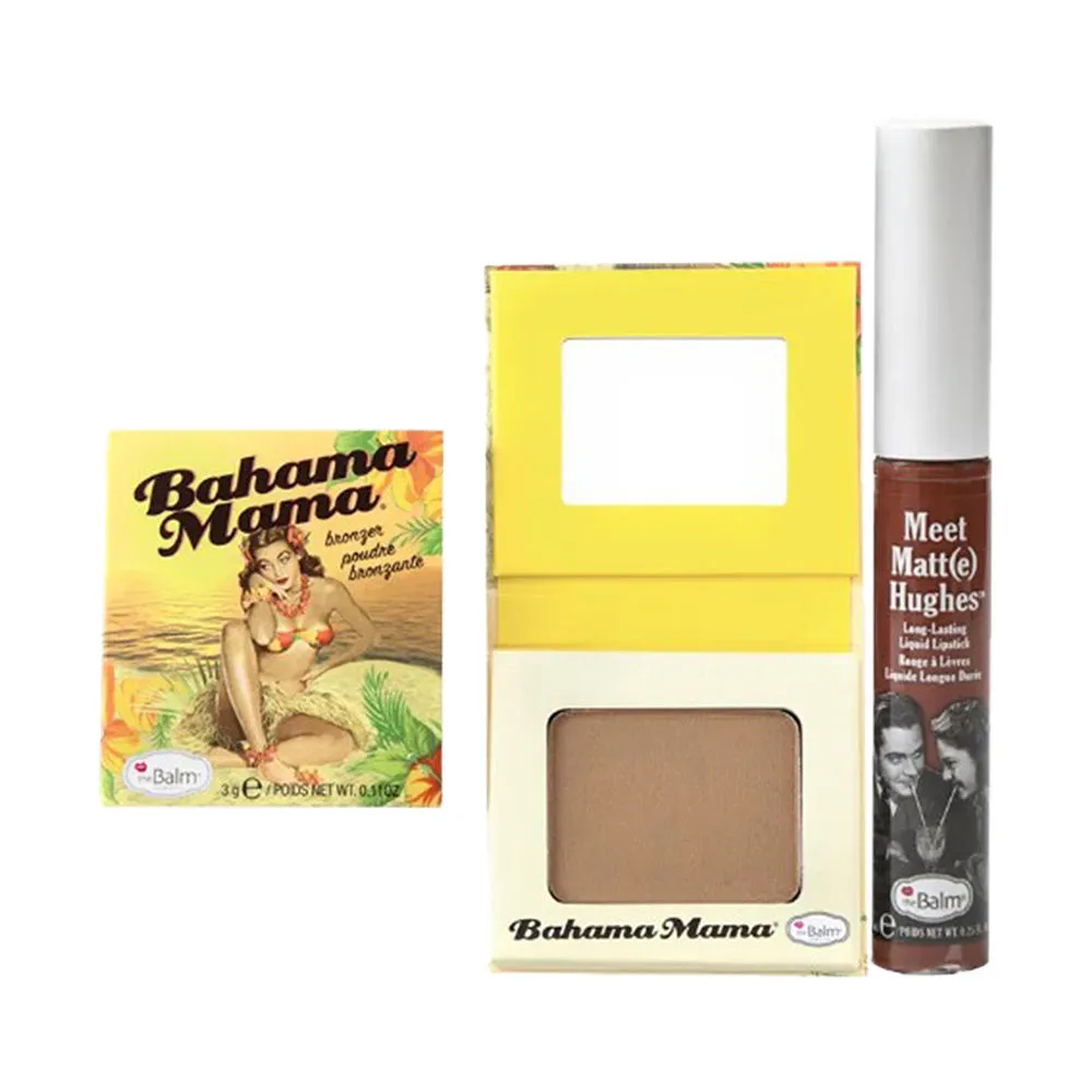 theBalm- Bronzer And Liquid Lipstick