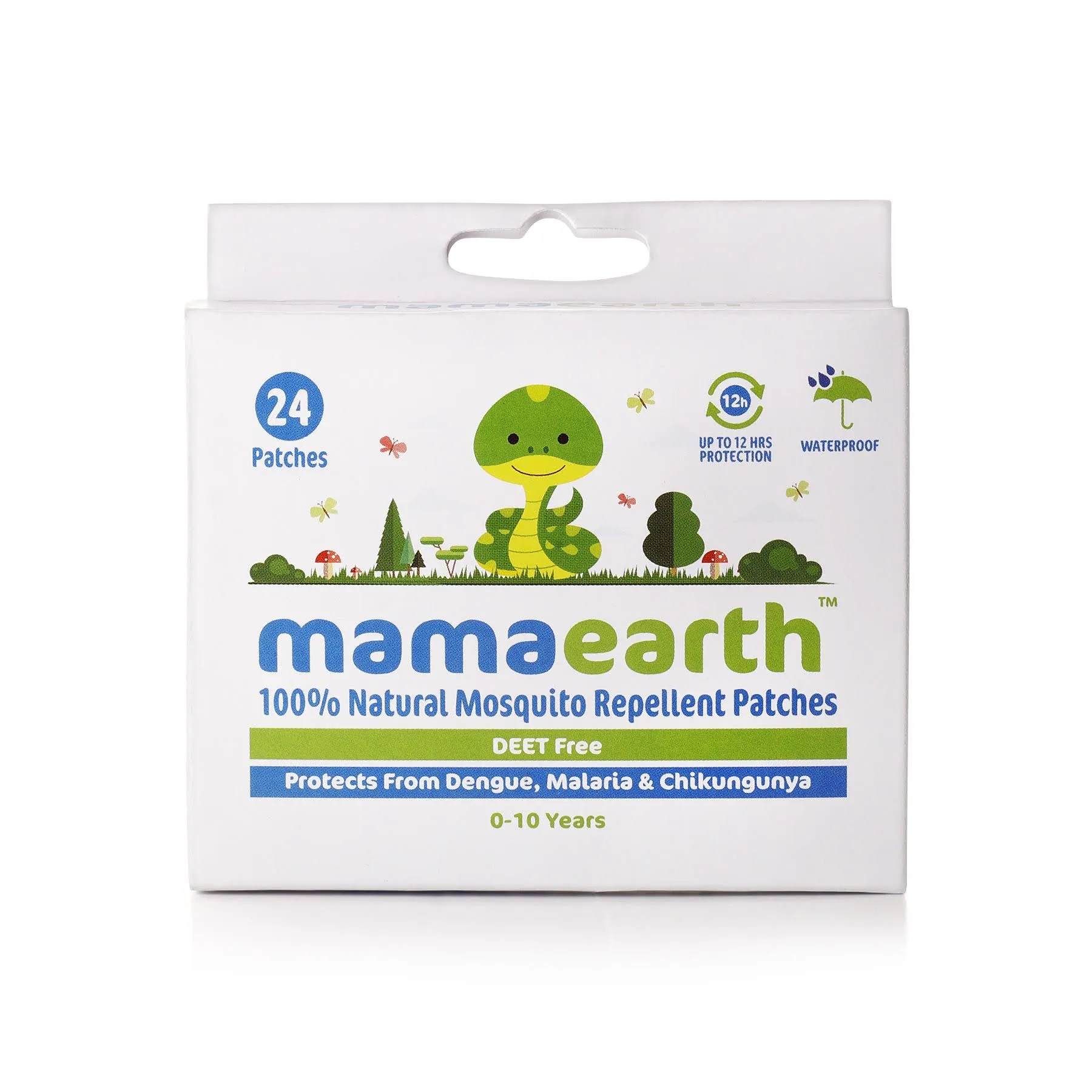 Mamaearth Natural Repellent Mosquito Patches for babies with 12 hour protection