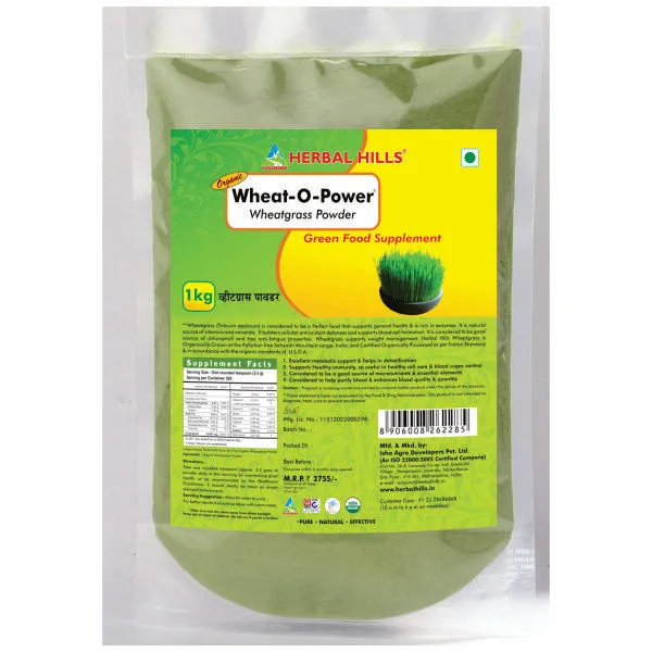 Herbal Hills Wheat-O-Power (Value Pack) Powder