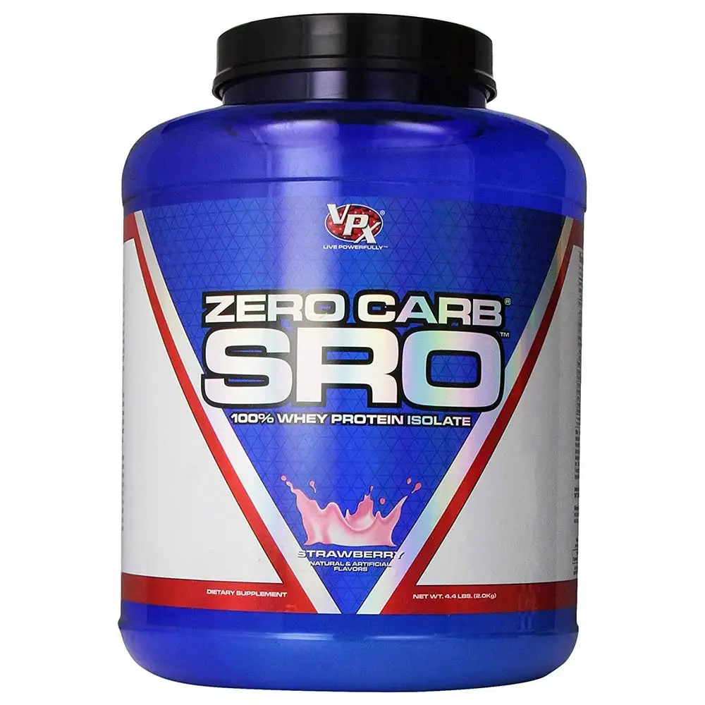 VPX Zero Carb SRO Whey Protein Isolate,  4.4 lb  Strawberry