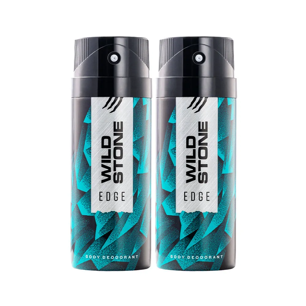 Wild Stone Edge Deodorant Men - Pack of 2