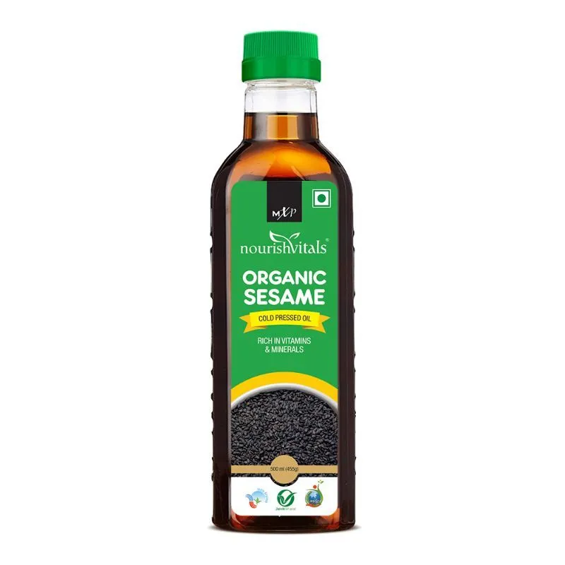 Nourish Vitals Organic Sesame Cold Pressed Edible Oil