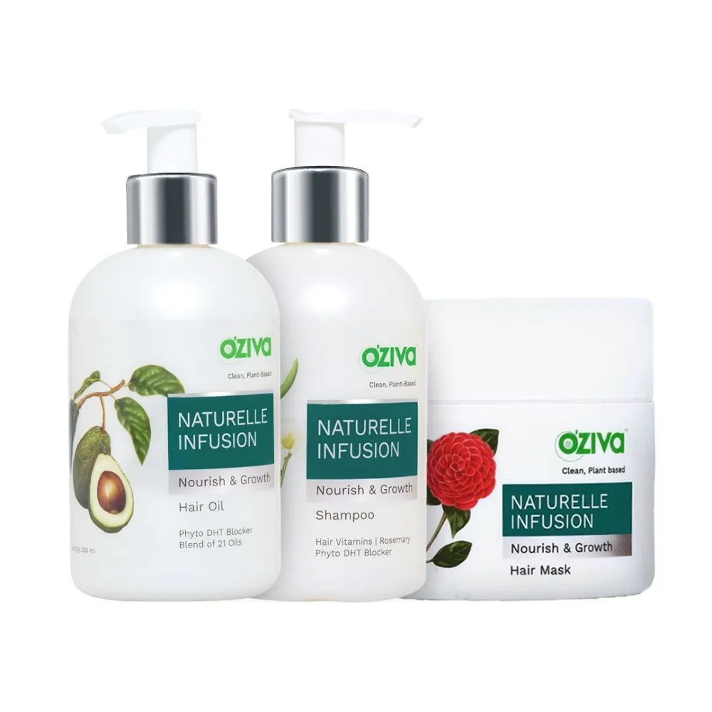 Oziva Anti-Hairfall Ritual Combo