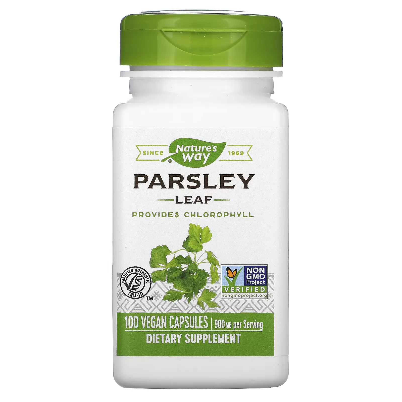 Parsley Leaf, 450 mg, 100 Vegan Capsules