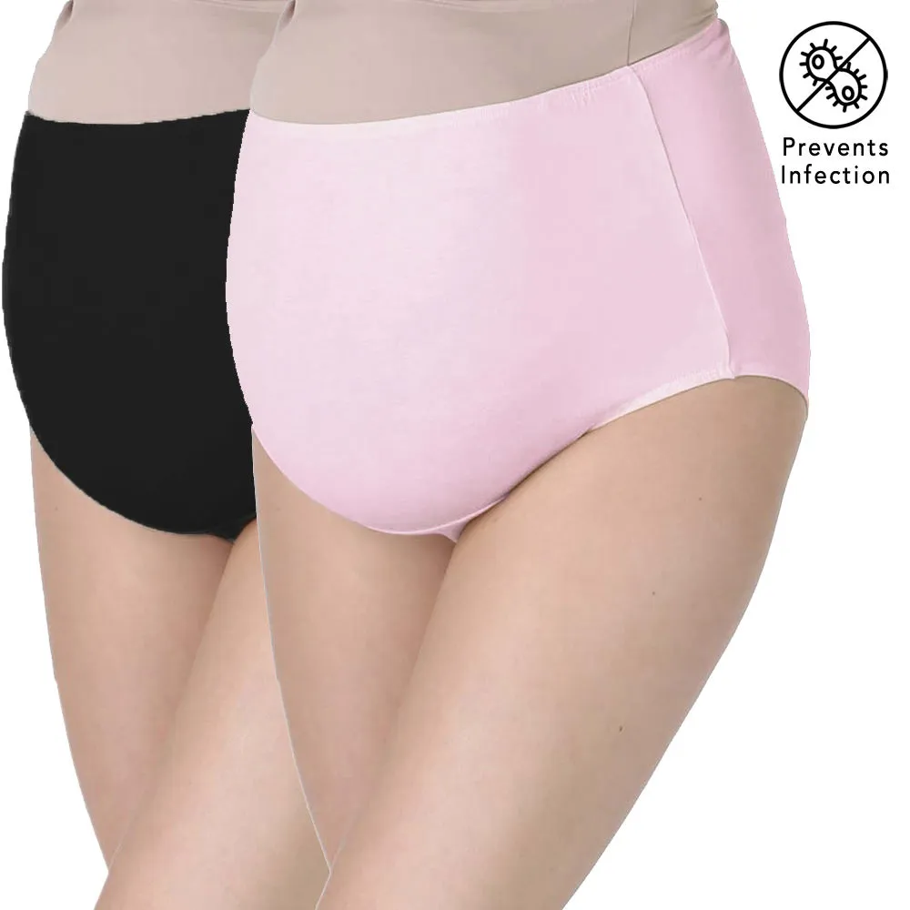 Morph Maternity Pack Of 2 Maternity Hygiene Panties - Multi-Color