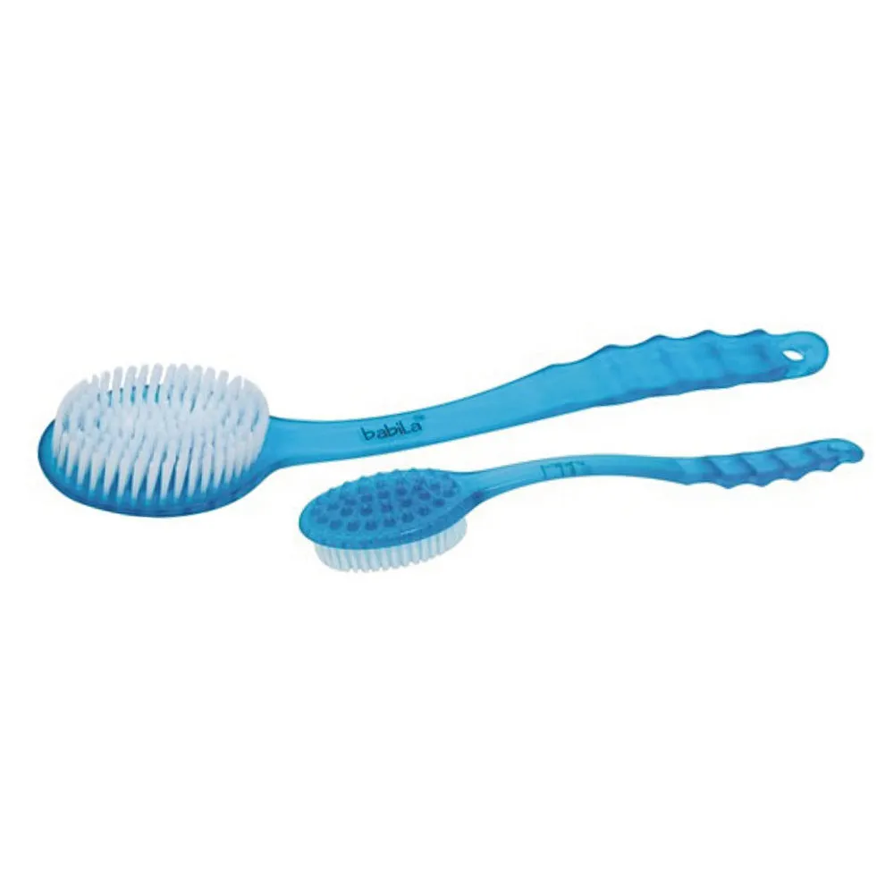 Babila Ultra Soft Bristle Bath Brush With Massager - Bav01- Color May Vary