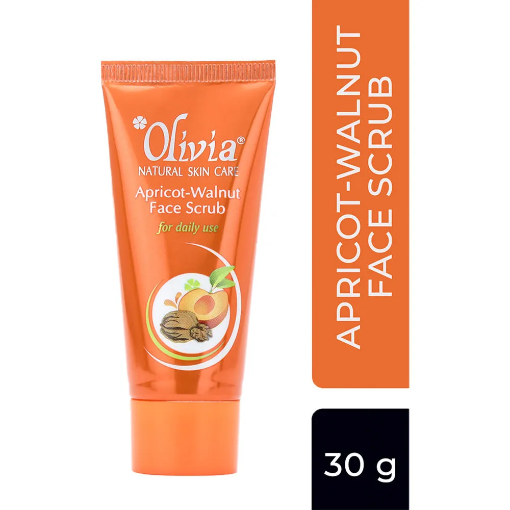 Olivia Aprocot-Walnut Face Scrub