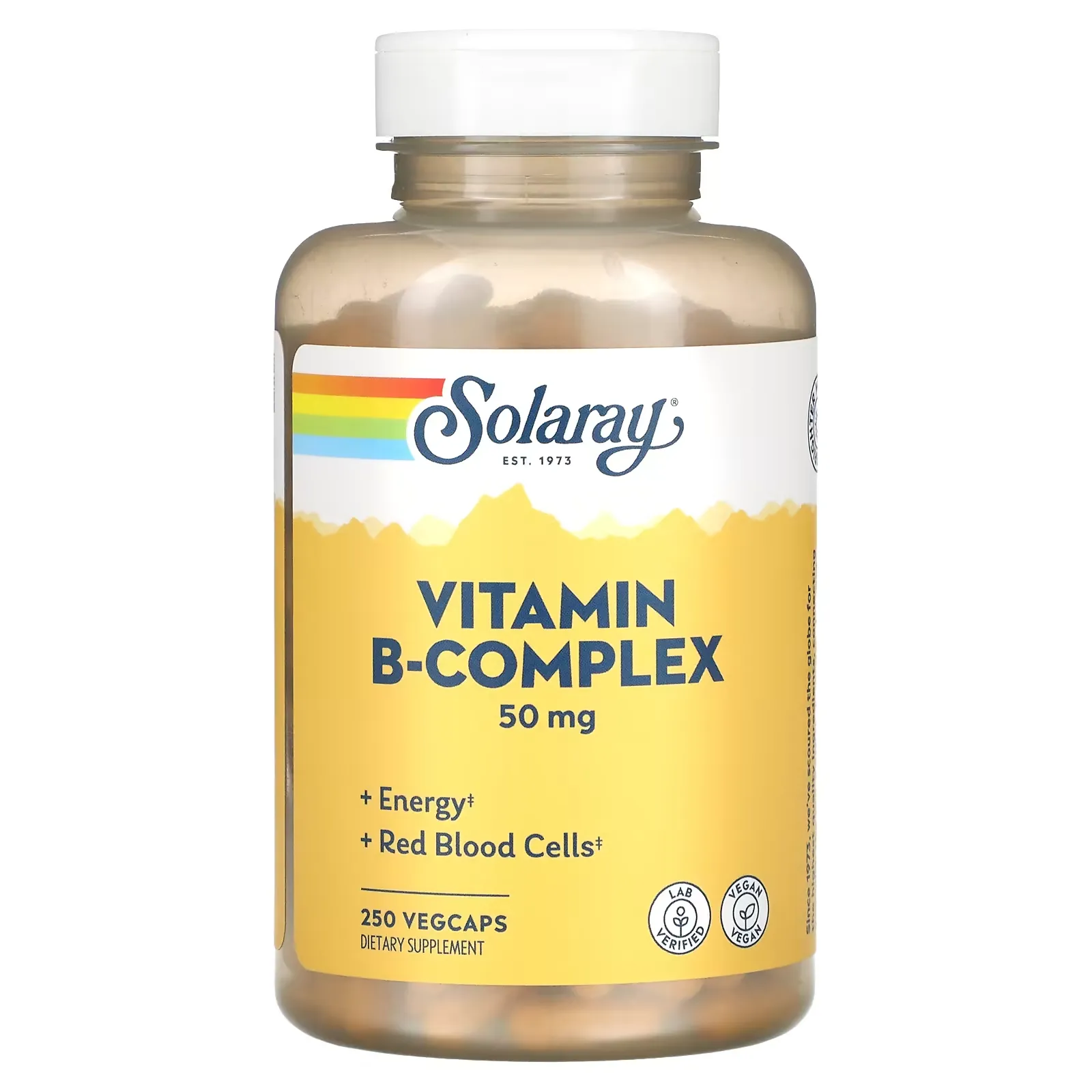 Vitamin B-Complex, 50 mg, 250 VegCaps