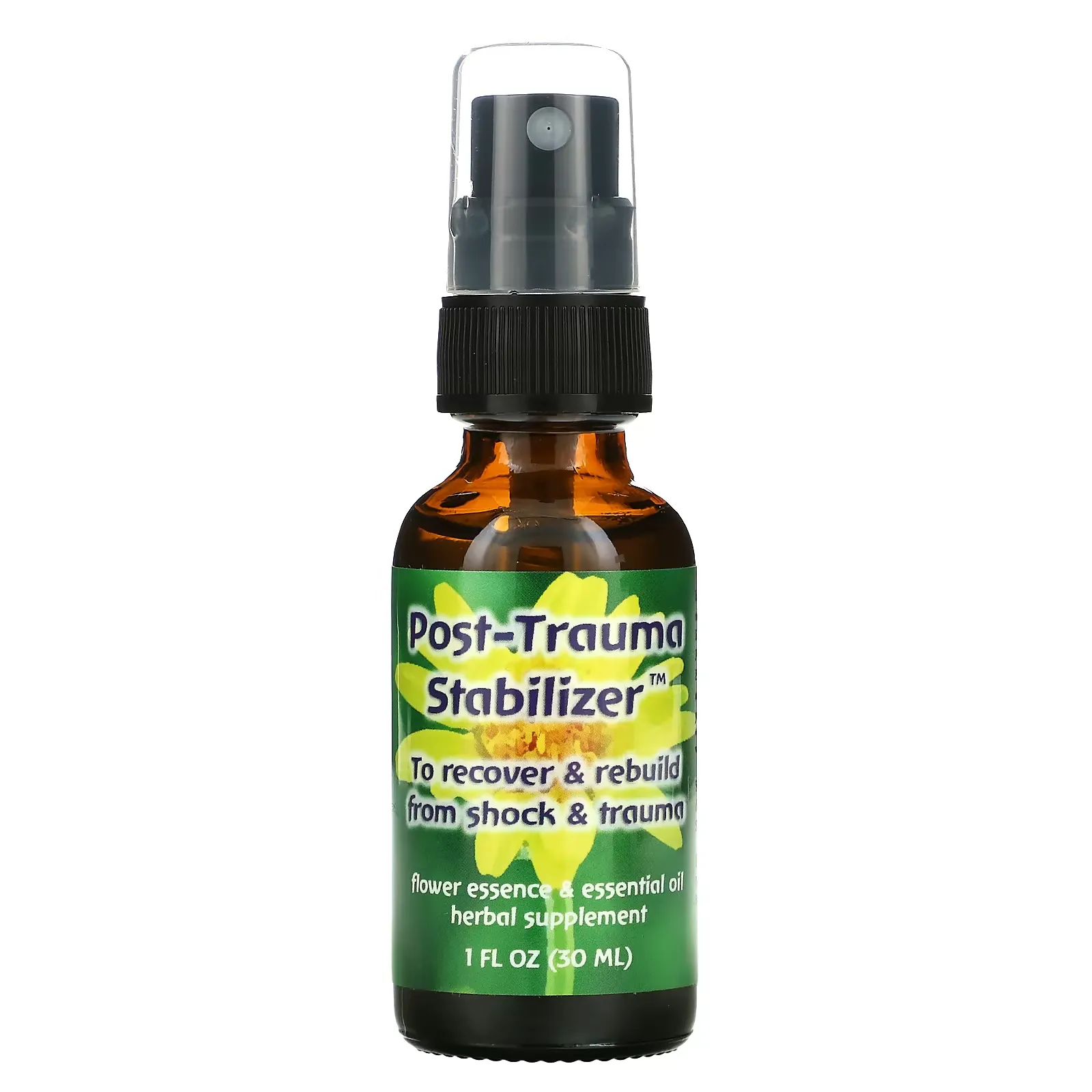 Post-Trauma Stabilizer, Flower Essence & Essential Oil, 1 fl oz (30 ml)