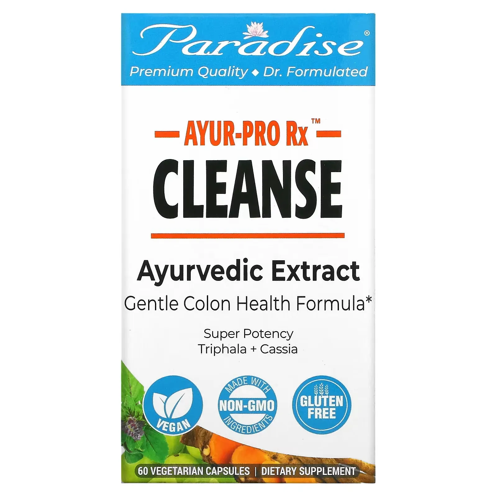 AYRU-Pro Rx, Cleanse, 60 Vegetarian Capsules