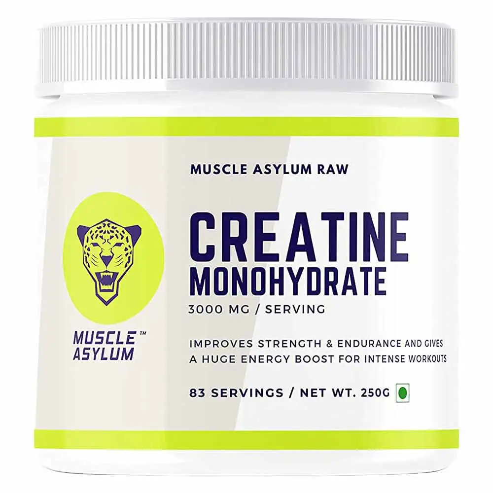 Muscle Asylum Micronized Creatine Monohydrate,  Unflavoured  0.55 lb