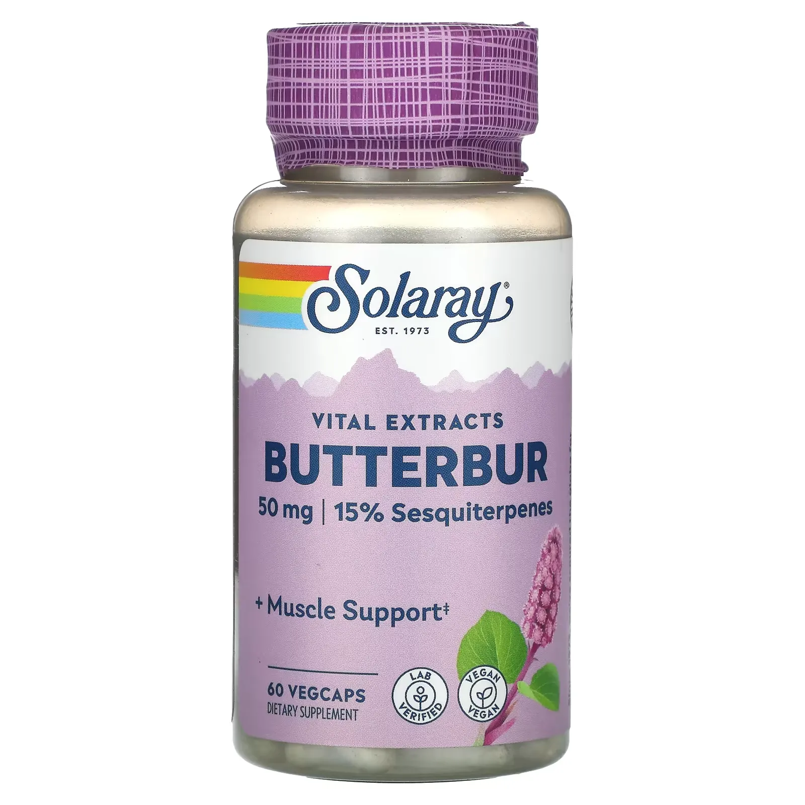 Butterbur , 50 mg, 60 VegCaps