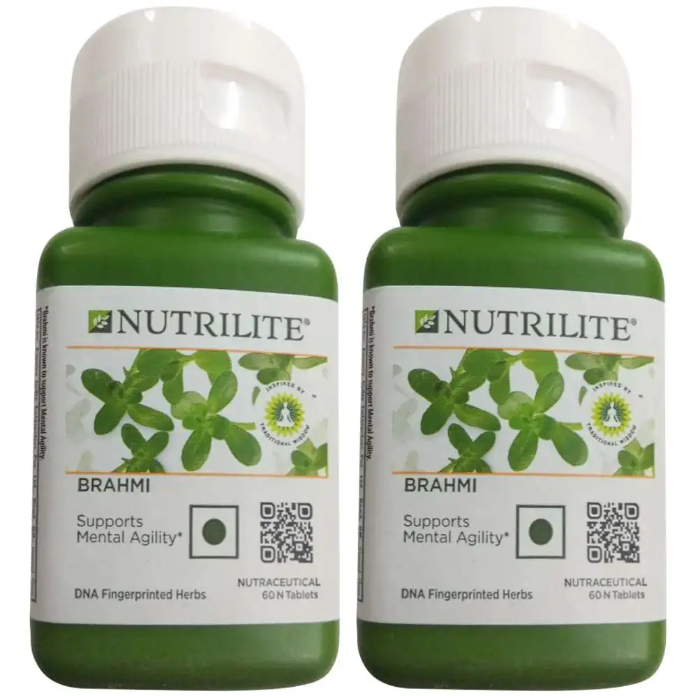 Amway Nutrilite Brahmi - Pack of 2,  60 tablet(s)