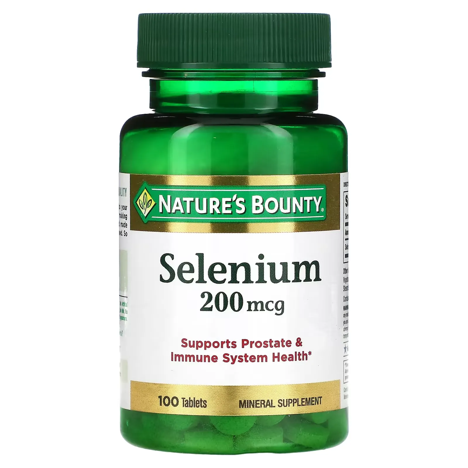 Selenium, 200 mcg, 100 Tablets