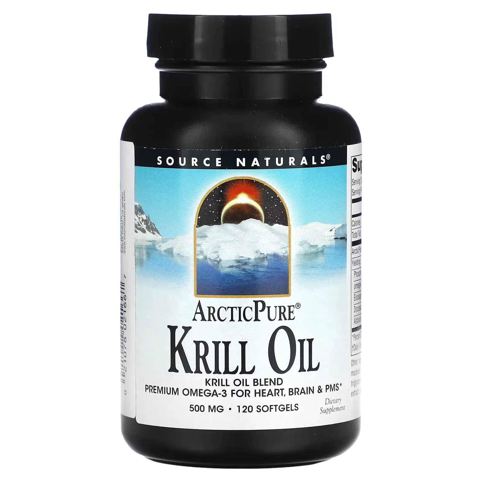 ArcticPure, Krill Oil, 500 mg, 120 Softgels