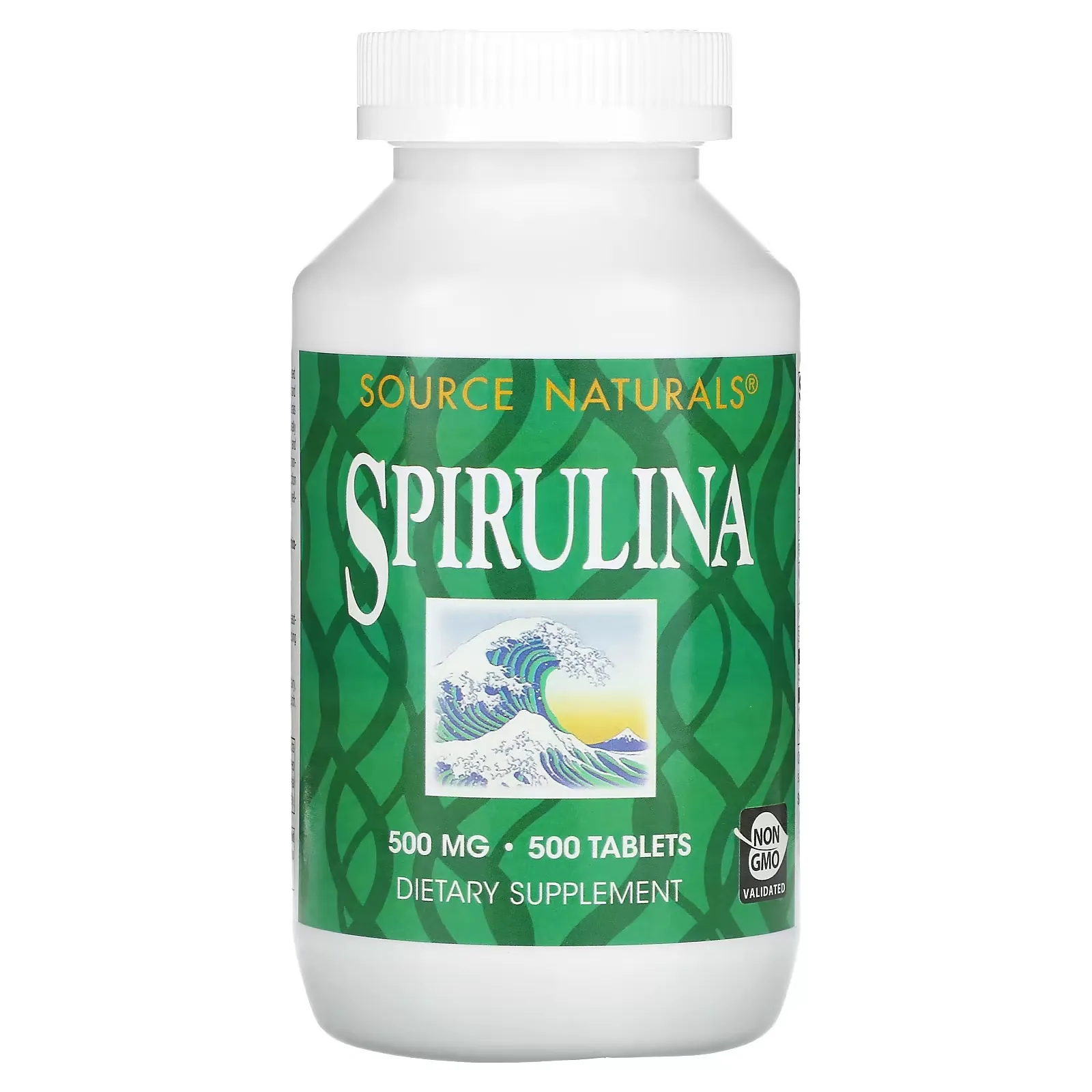 Spirulina, 500 mg, 500 Tablets