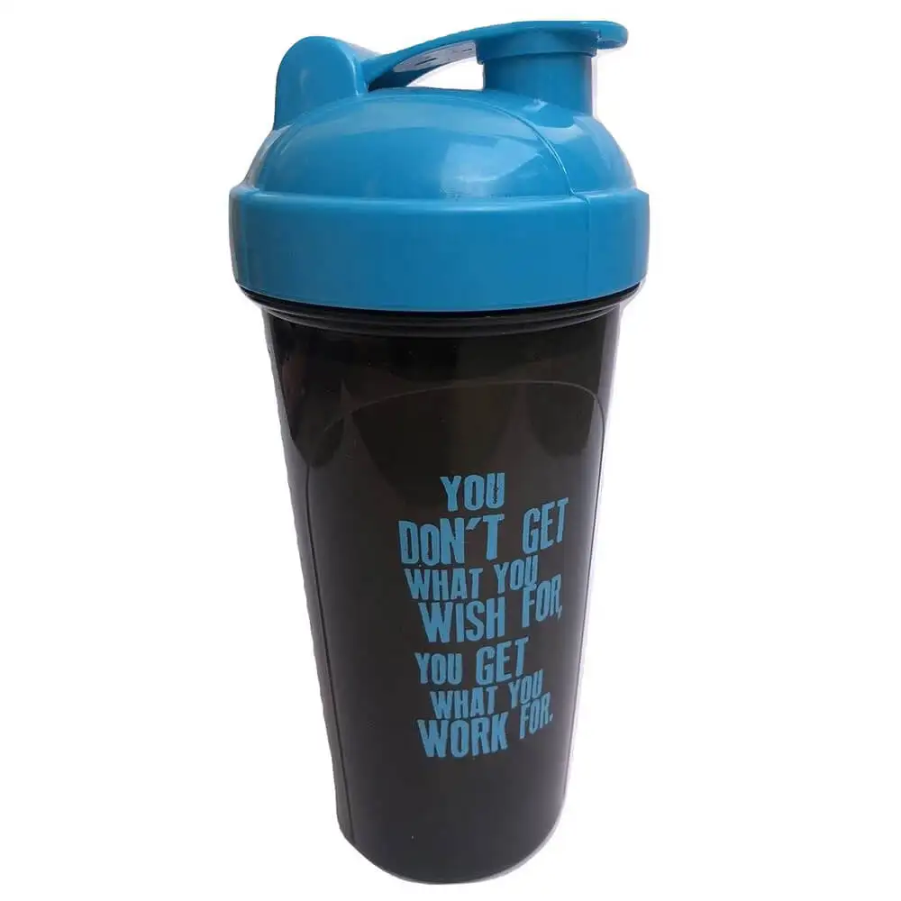 Greenbee Protein Shaker,  Blue and Black  600 ml