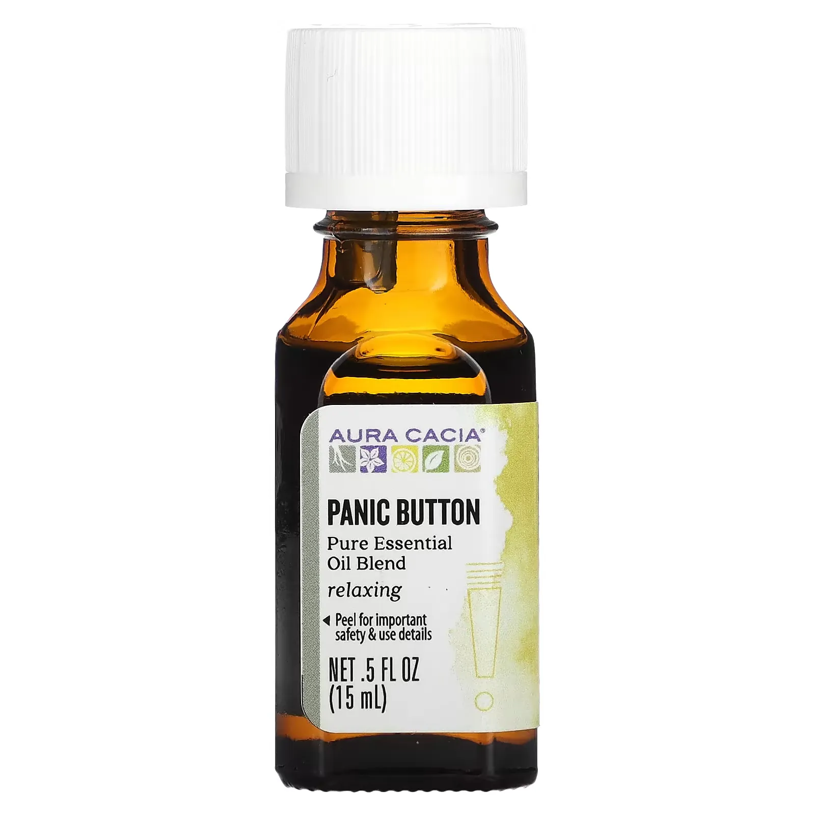 Pure Essential Oil Blend, Panic Button, 0.5 fl oz (15 ml)