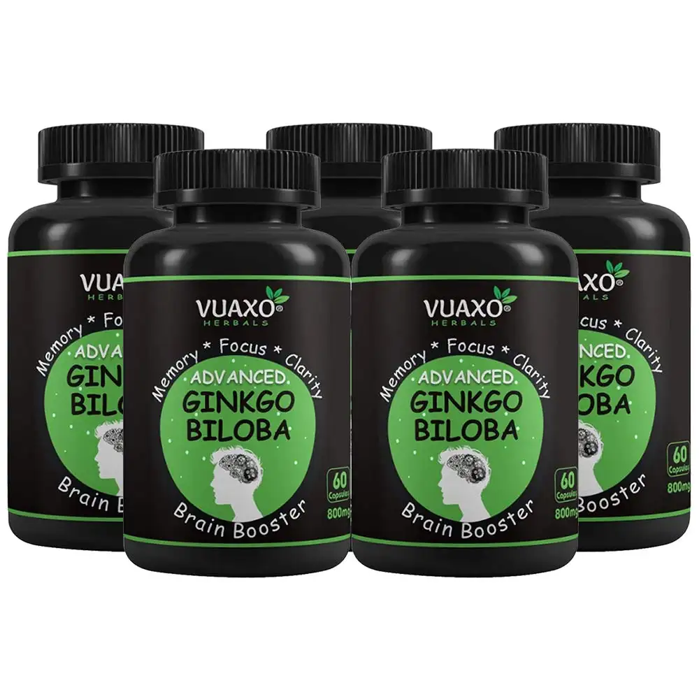 Vuaxo Advanced Ginkgo Biloba,  300 capsules