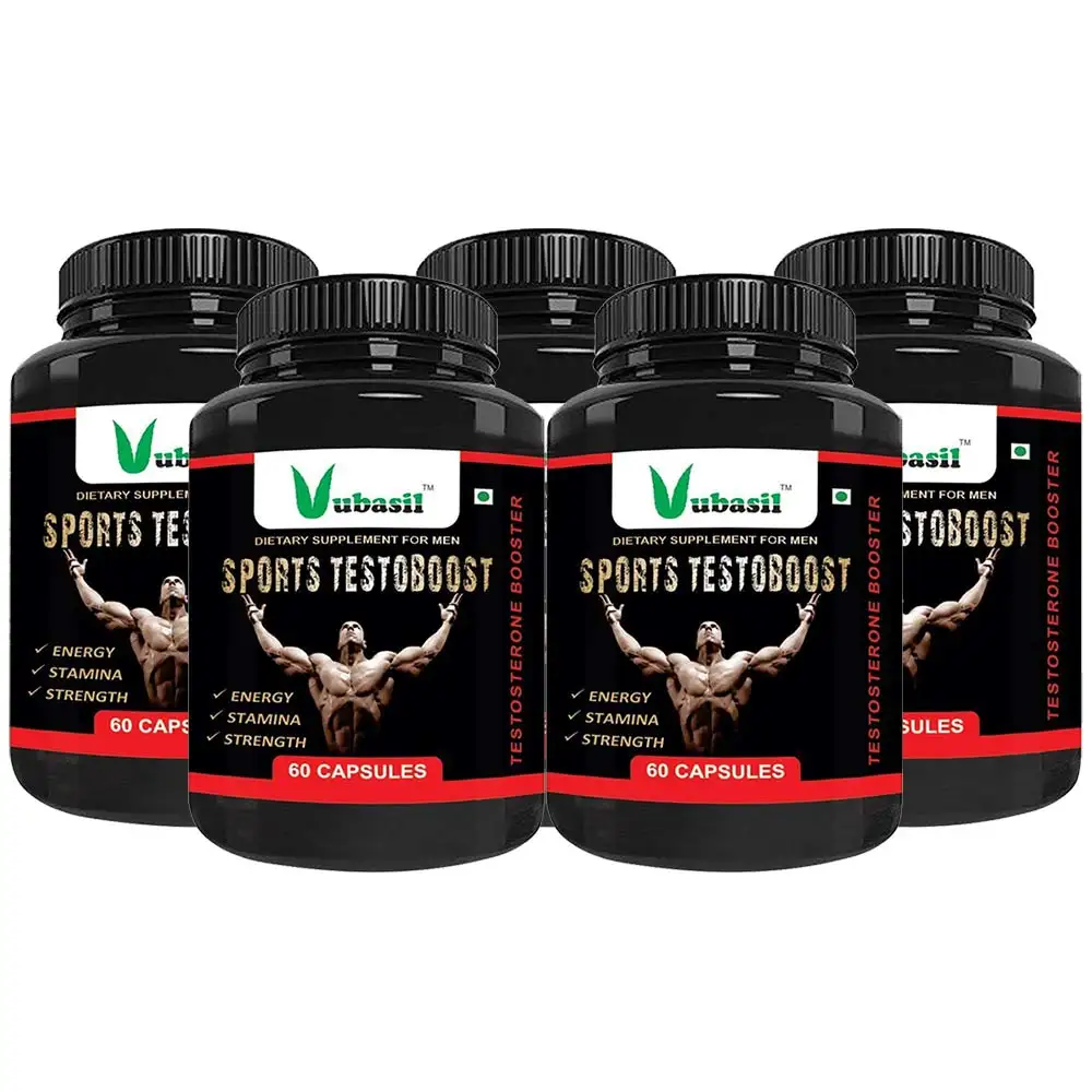 Vubasil Sports Testoboost,  300 capsules  Unflavoured