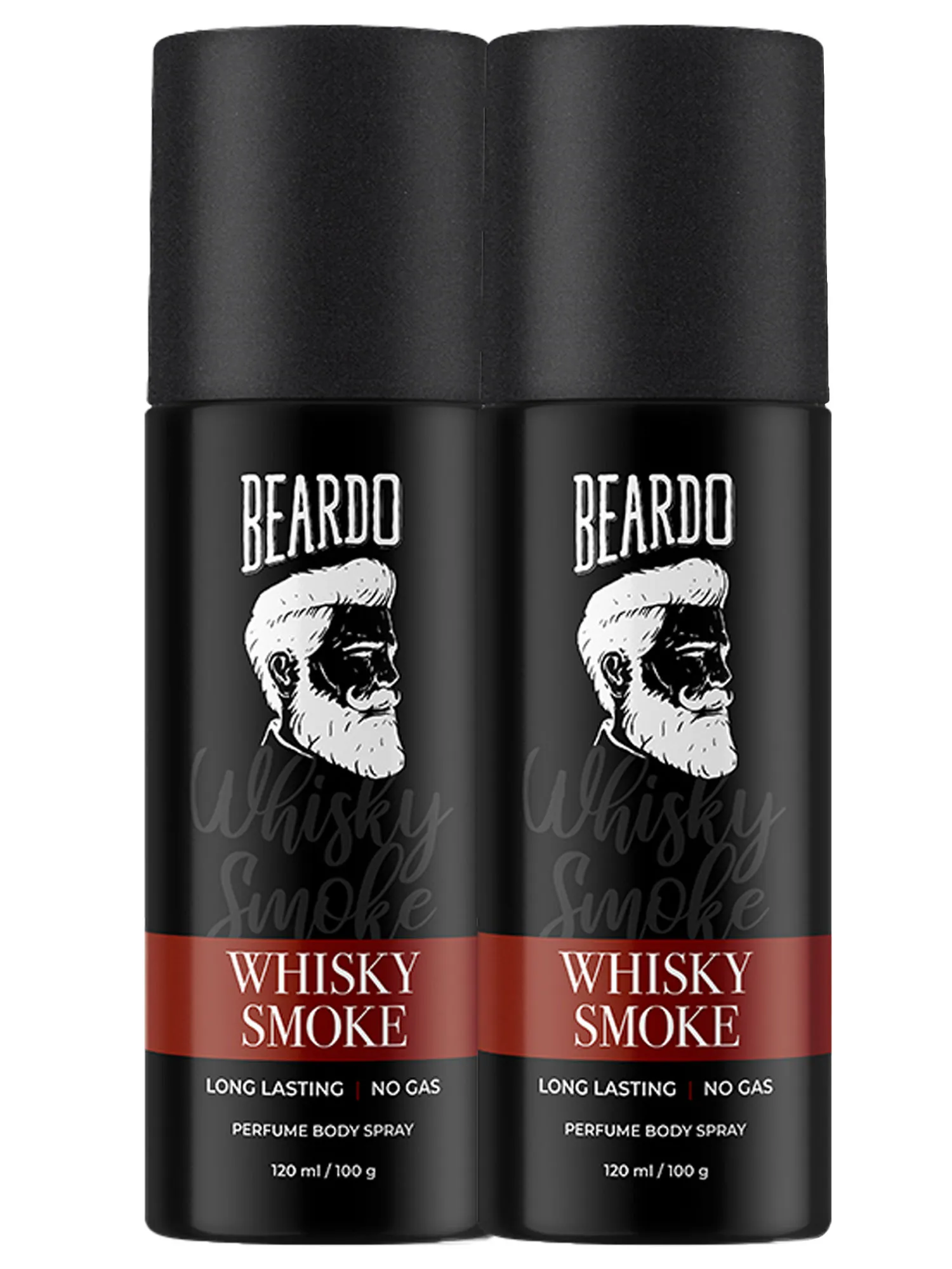 Beardo Whisky Smoke Perfume for Men, | EDP | Strong & Long Lasting| Spicy,Woody,Oudh, 2 units