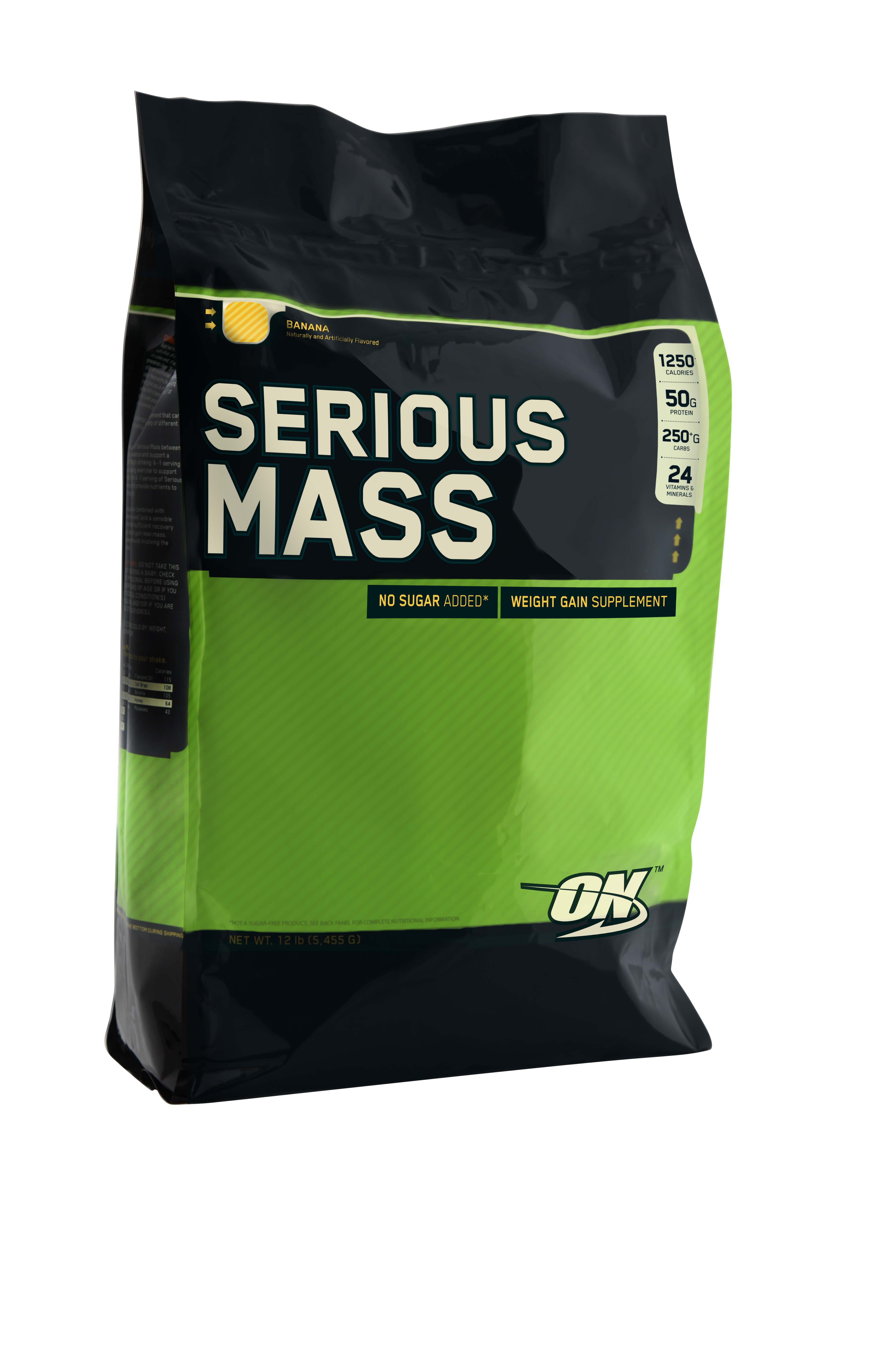 Serious Mass Banana 12lb by Optimum Nutrition