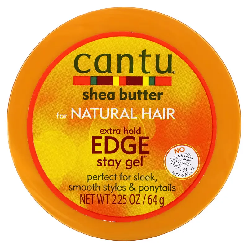 Shea Butter for Natural Hair, Extra Hold Edge Stay Gel, 2.25 oz (64 g)