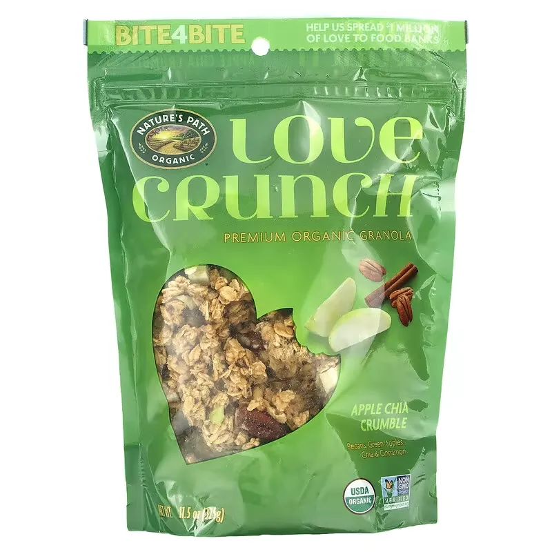 Love Crunch, Premium Organic Granola, Apple Chia Crumble, 11.5 oz (325 g)