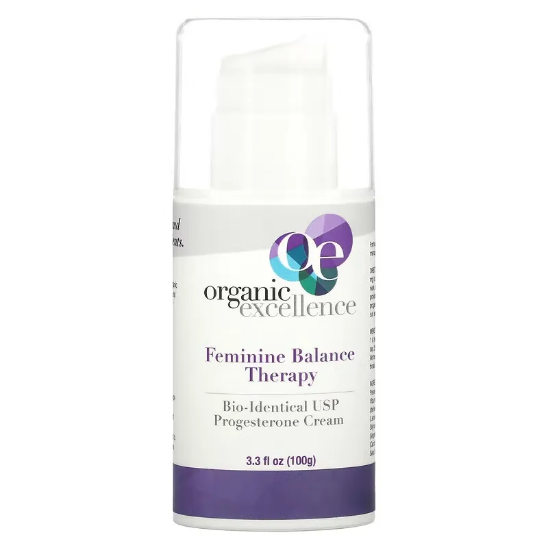 Feminine Balance Therapy, Bio-Identical USP Progesterone Cream, 3.3 fl oz (100 g)