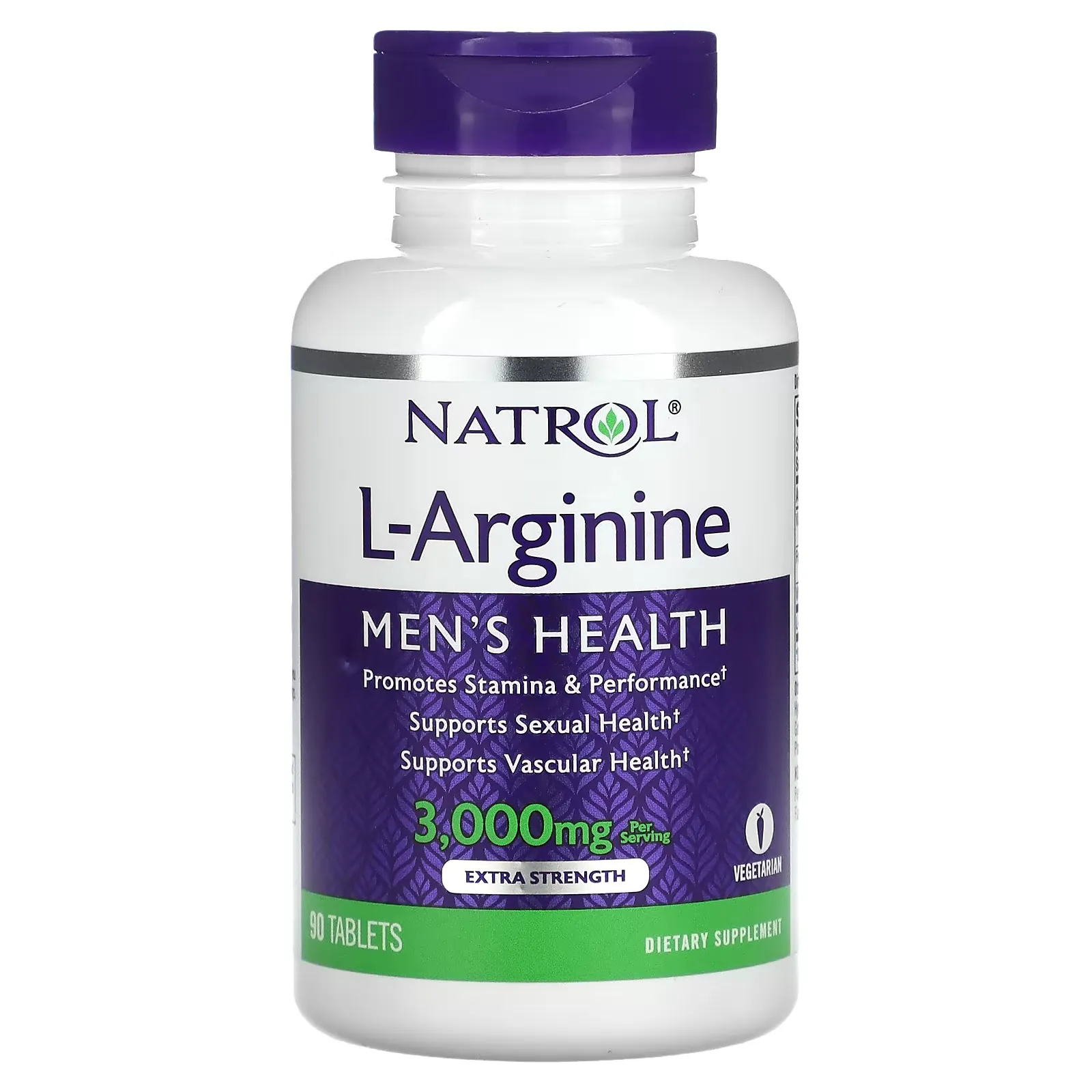 L-Arginine, Extra Strength, 1,000 mg, 90 Tablets