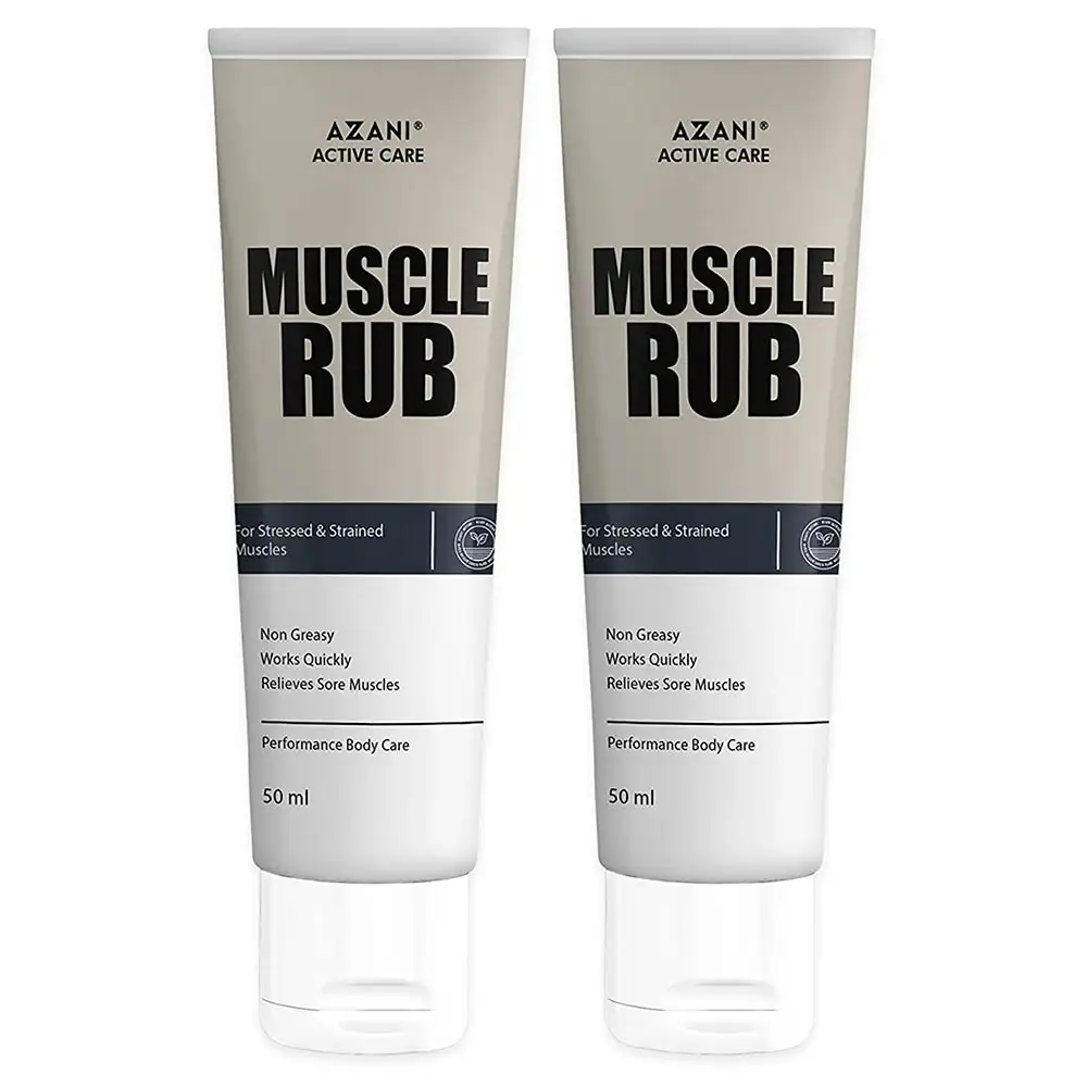 Azani Active Care Muscle Rub (Pack of 2),  50 ml