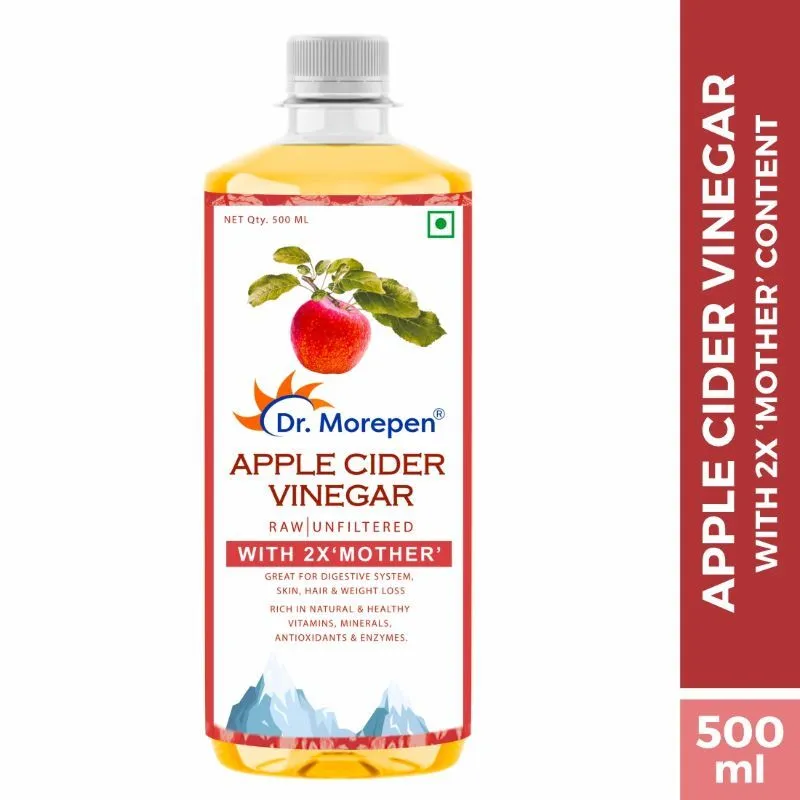 Dr. Morepen Apple Cider Vinegar With 2x Mother