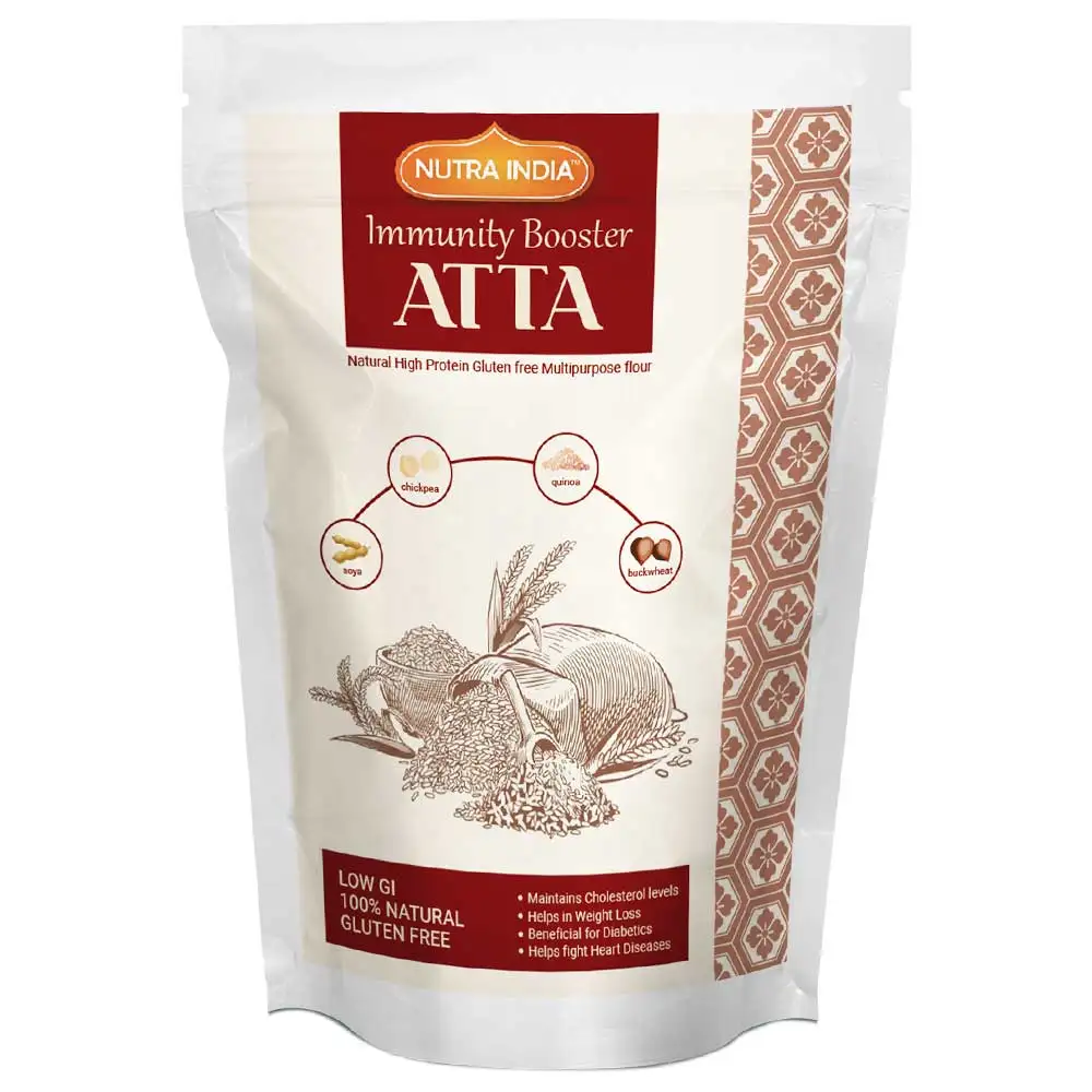 Nutra India Immunity Booster Atta,  1 kg  Unflavoured