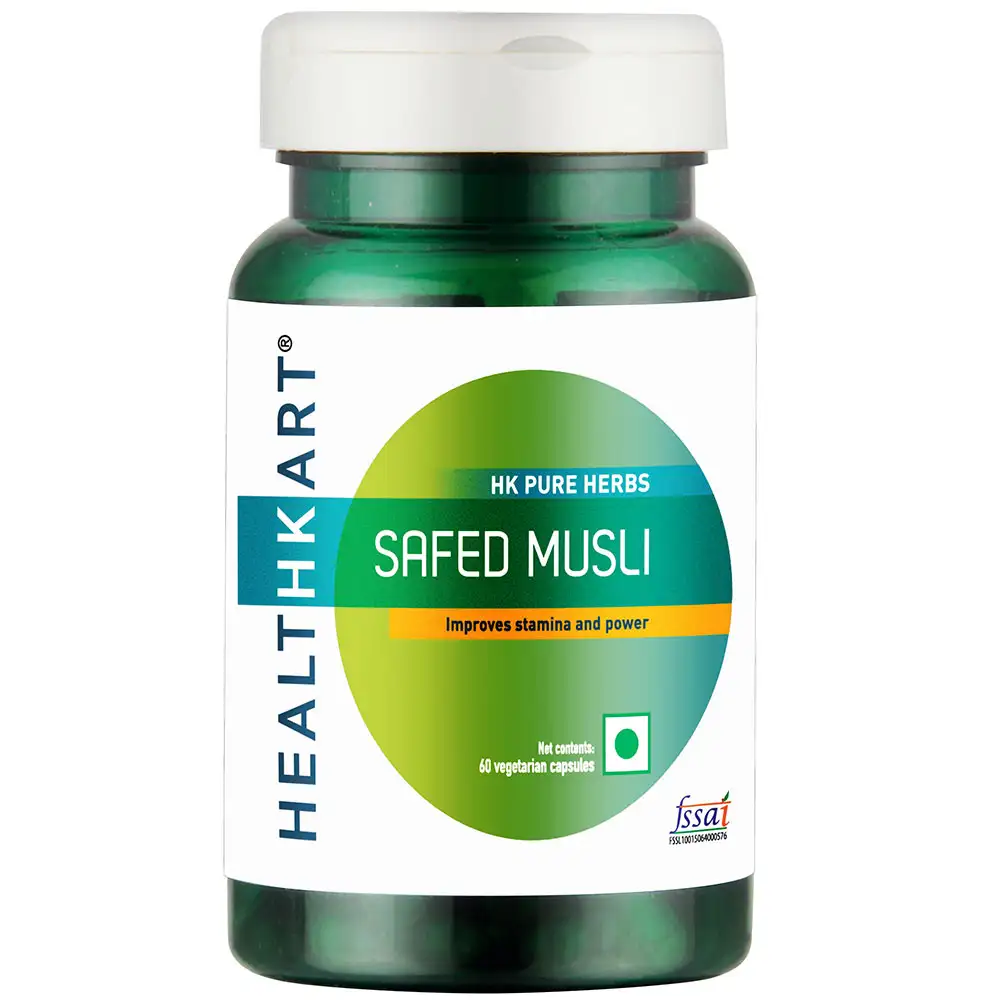 Healt Safed Musli,  60 capsules