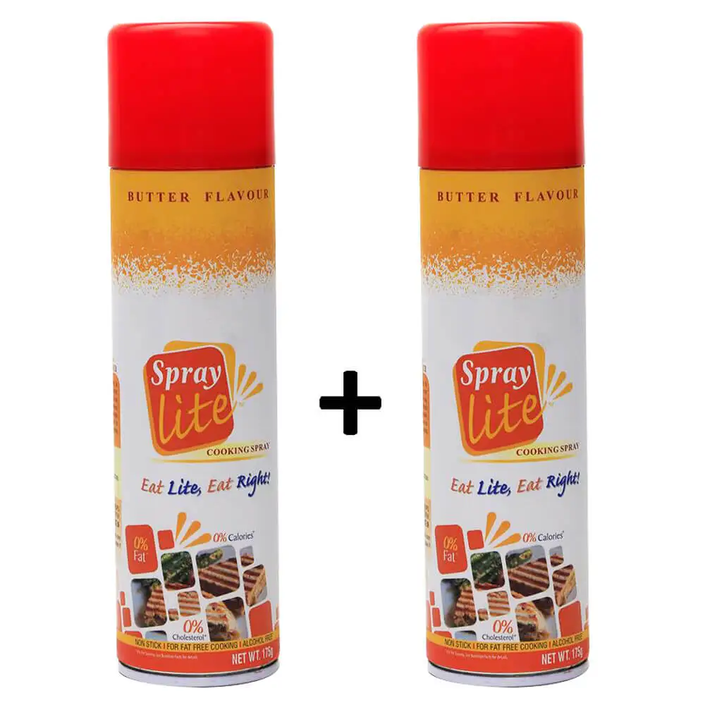 Spray lite Butter Flavour Pack of 2,  0.175 kg