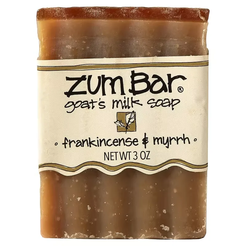 Zum Bar, Goat's Milk Soap, Frankincense & Myrrh, 3 oz