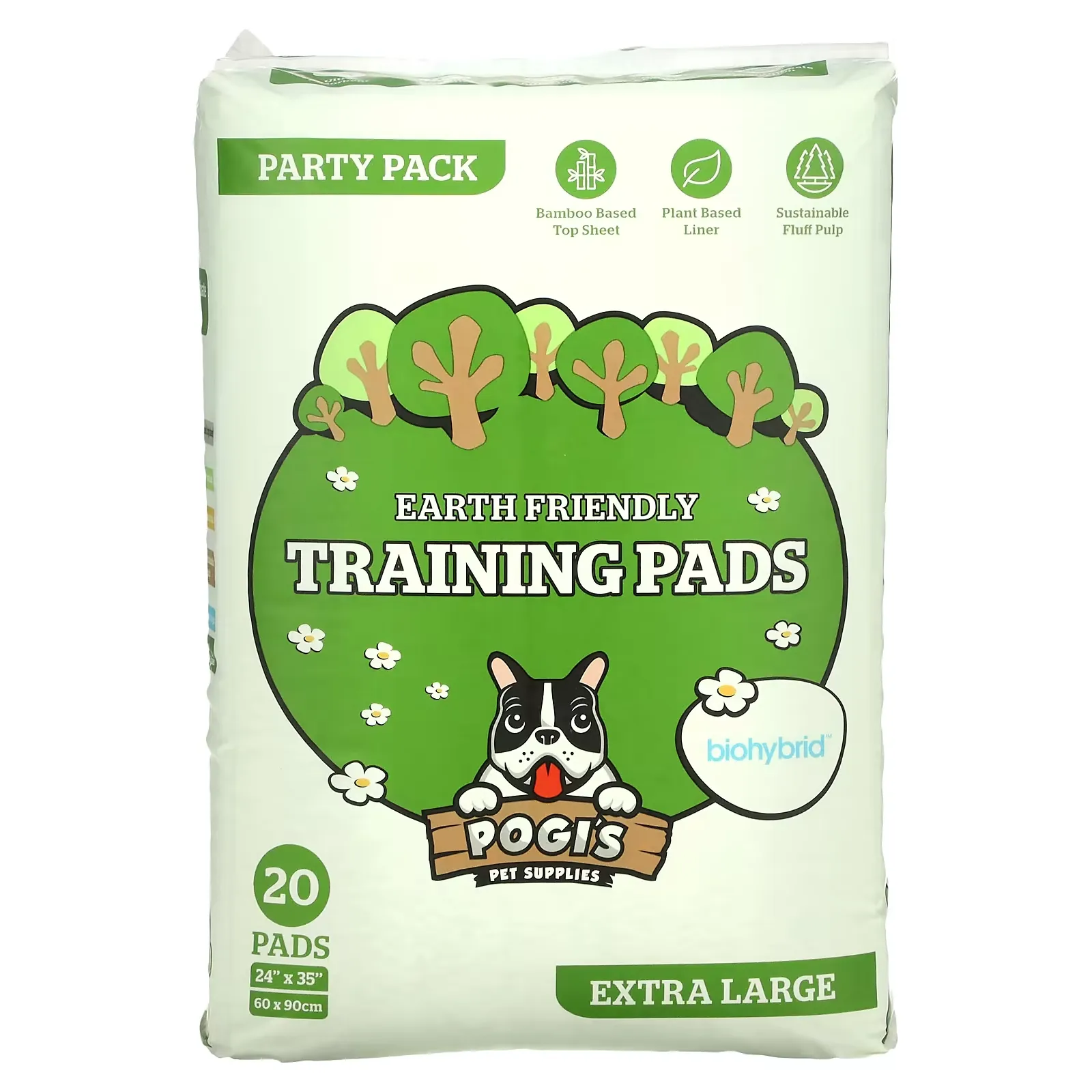 Earth Friendly Training Pads, Extra Large, 20 Pads