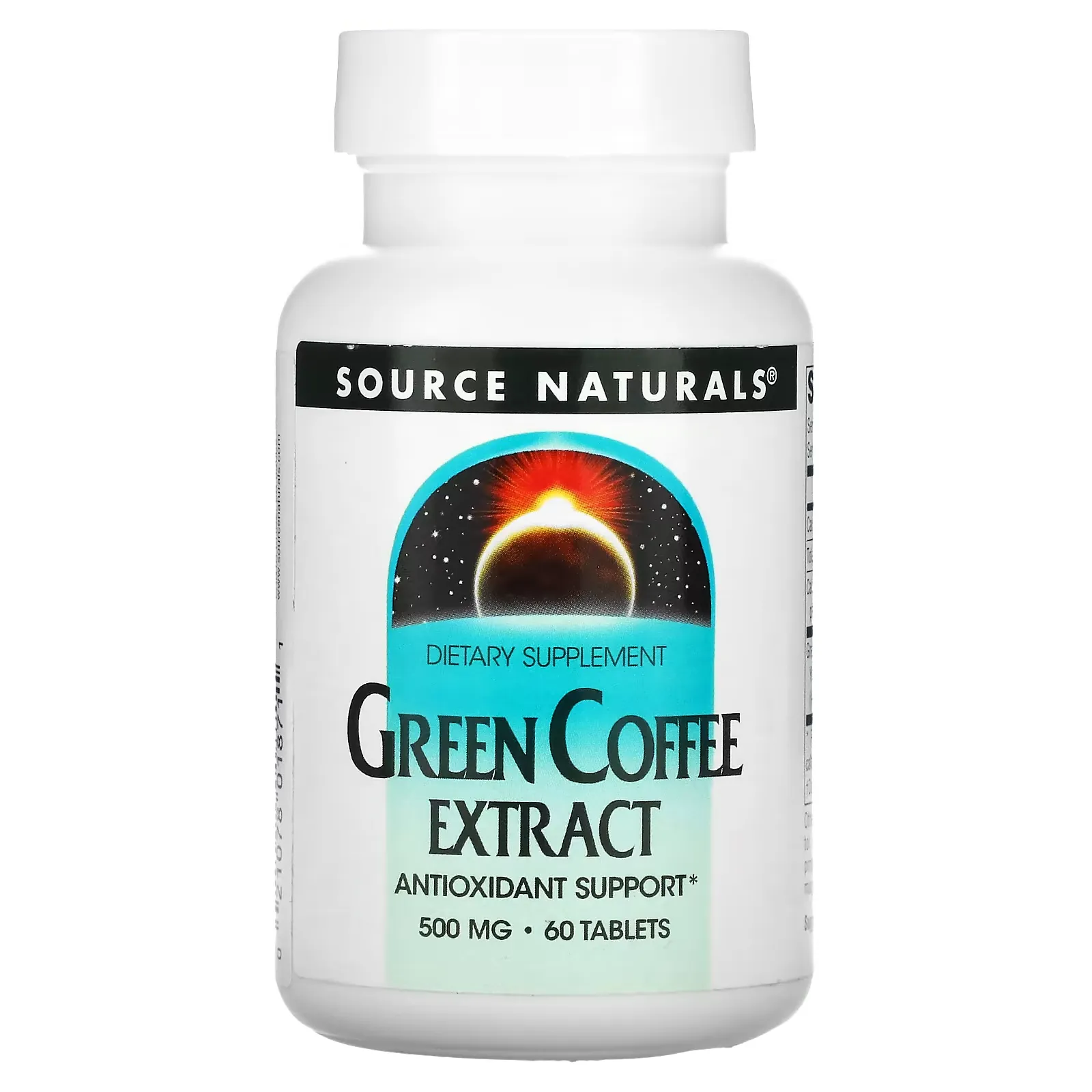 Green Coffee Extract, 500 mg, 60 Tablets