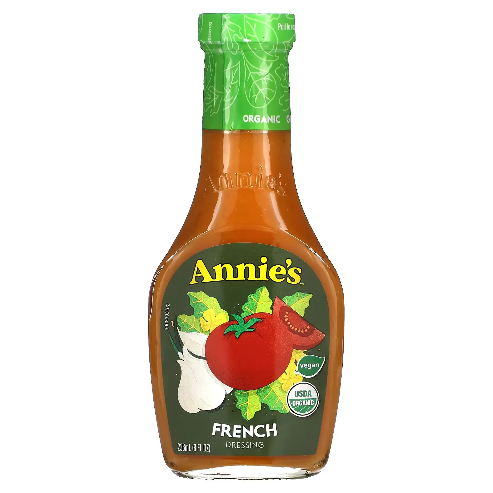 Organic French Dressing, 8 fl oz (236 ml)