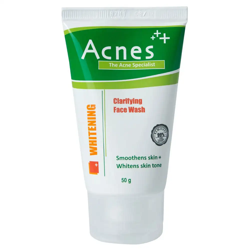 Acnes Clarifying Whitening Face Wash 50g,  2 Piece(s)/Pack  for All Skin Types