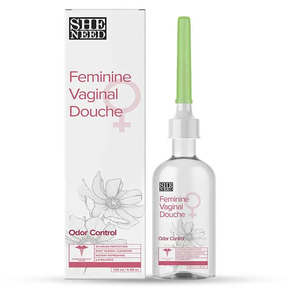 SheNeed Feminine Vaginal Douche,  for Women Odor Control  133 ml