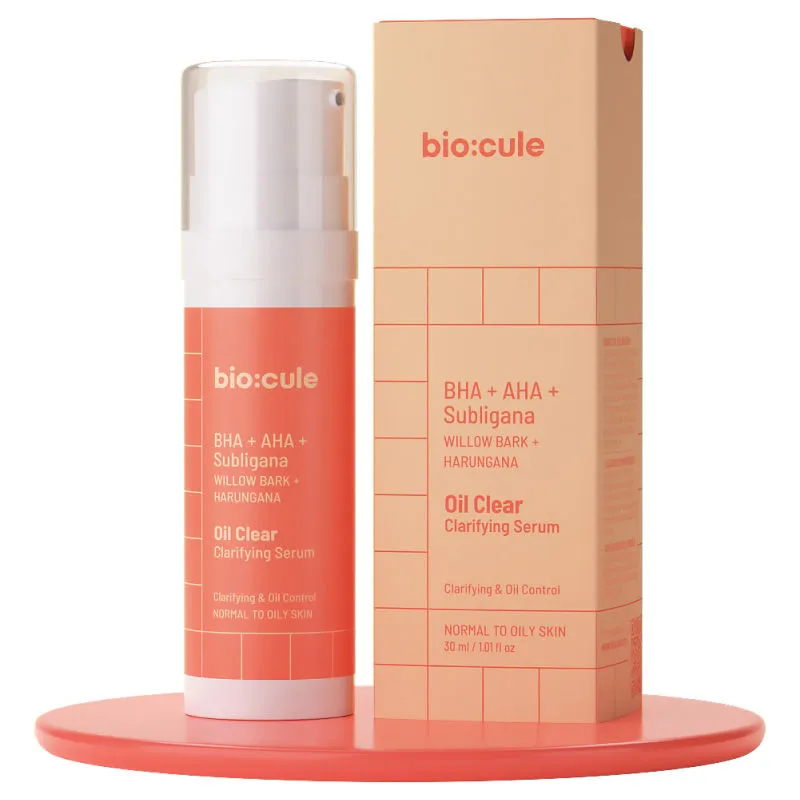 Biocule Oil Clear Clarifying AHA + BHA Face Serum