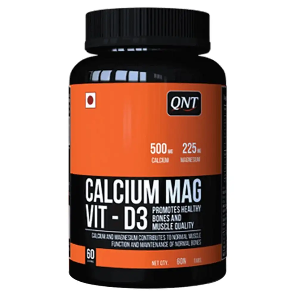 QNT Calcium Mag Vit- D3,  60 tablet(s)  Unflavoured