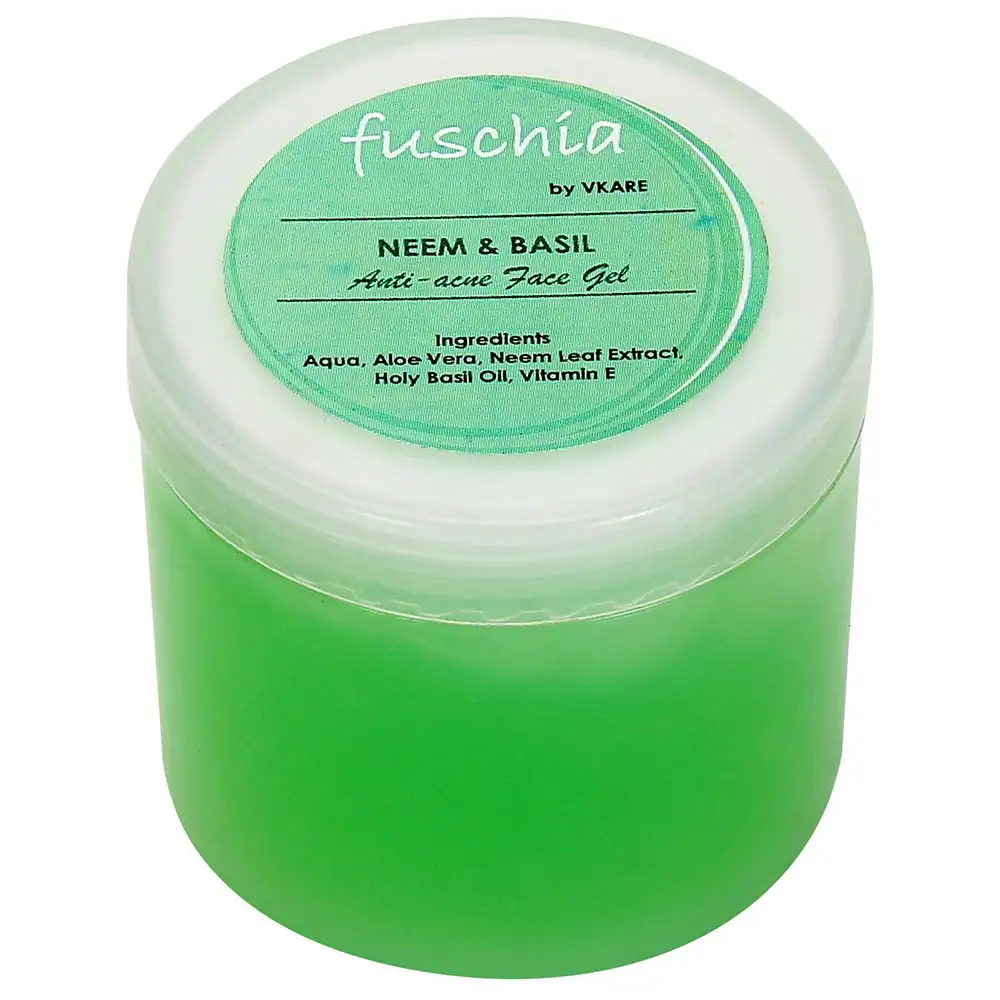 Fuschia Anti Acne Face Gel,  100 g  Neem & Basil